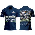 Seahawks SupeBowl LX Champions Polo Shirt
