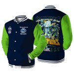 Seahawks Super Bowl 2026 Champions Baseball Jacket