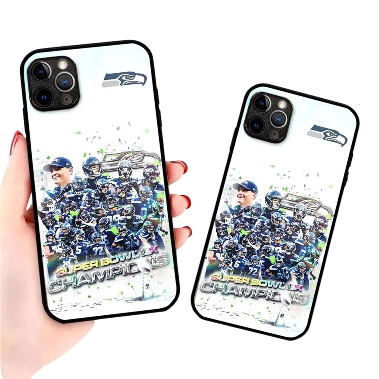 Seahawks Super Bowl LX Champions Phone Case Seahawks Super Bowl LX Champions Phone Case