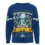 Seahawks SuperBowl LX Champions Long Sleeve