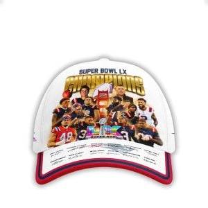 Patriots Super Bowls LX Champions Classic Cap1