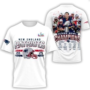 2025 Patriots SupeBowl Champions Shirt1