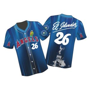 2026 Angels Salvadoran Heritage Day Jersey Giveaway