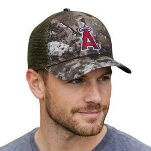 2026 Angels Camo Trucker Hat Giveaway1