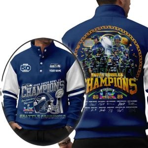 Seahawks Super Bowl 2026 Champs Unisex Western Style Sweater With Buckles 1 Seahawks Super Bowl 2026 Champs Unisex Western Style Sweater With Buckles1