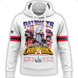 Patriots Super Bowl 2026 Champions Hoodie2
