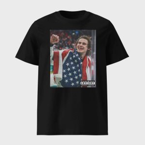 Jack Hughes USA Hockey Gold Medal Shirt