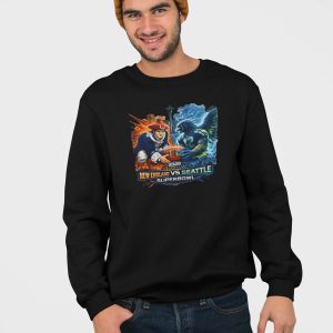 2026 Super Bowl Seahawks Vs Patriots Shirt 4