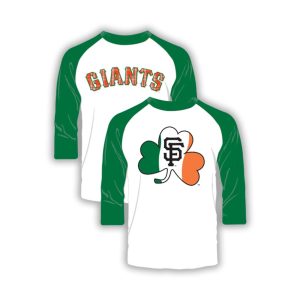 2026 Giants Irish Heritage Night Baseball T shirt Giveaway