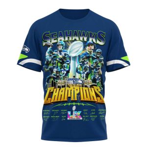 2026 Seahawks Super Bowl Champions Signature Shirt