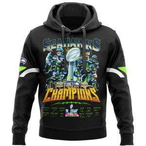 Seahawks Super Bowl 2026 Champions Hoodie1
