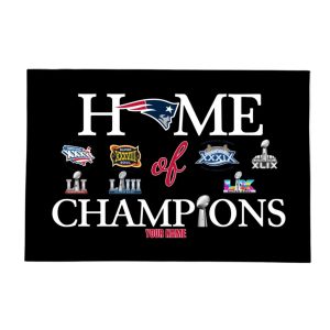 2026 Patriots Home Of Champions Doormat