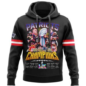 Patriots Super Bowl 2026 Champions Hoodie1