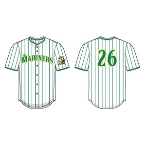 2026 Mariners University of Oregon Day Jersey Giveaway