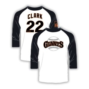 2026 Giants Autism Acceptance Night Will Clark Baseball T shirt Giveaway