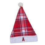 2026 Angels Plaid Santa Hat Giveaway