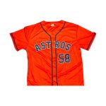 2026 Astros Hunter Brown Orange Jersey Giveaway