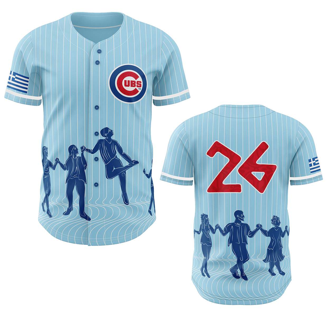 2026 Cubs Greek Heritage Jersey Giveaway 2026 Cubs Greek Heritage Jersey Giveaway