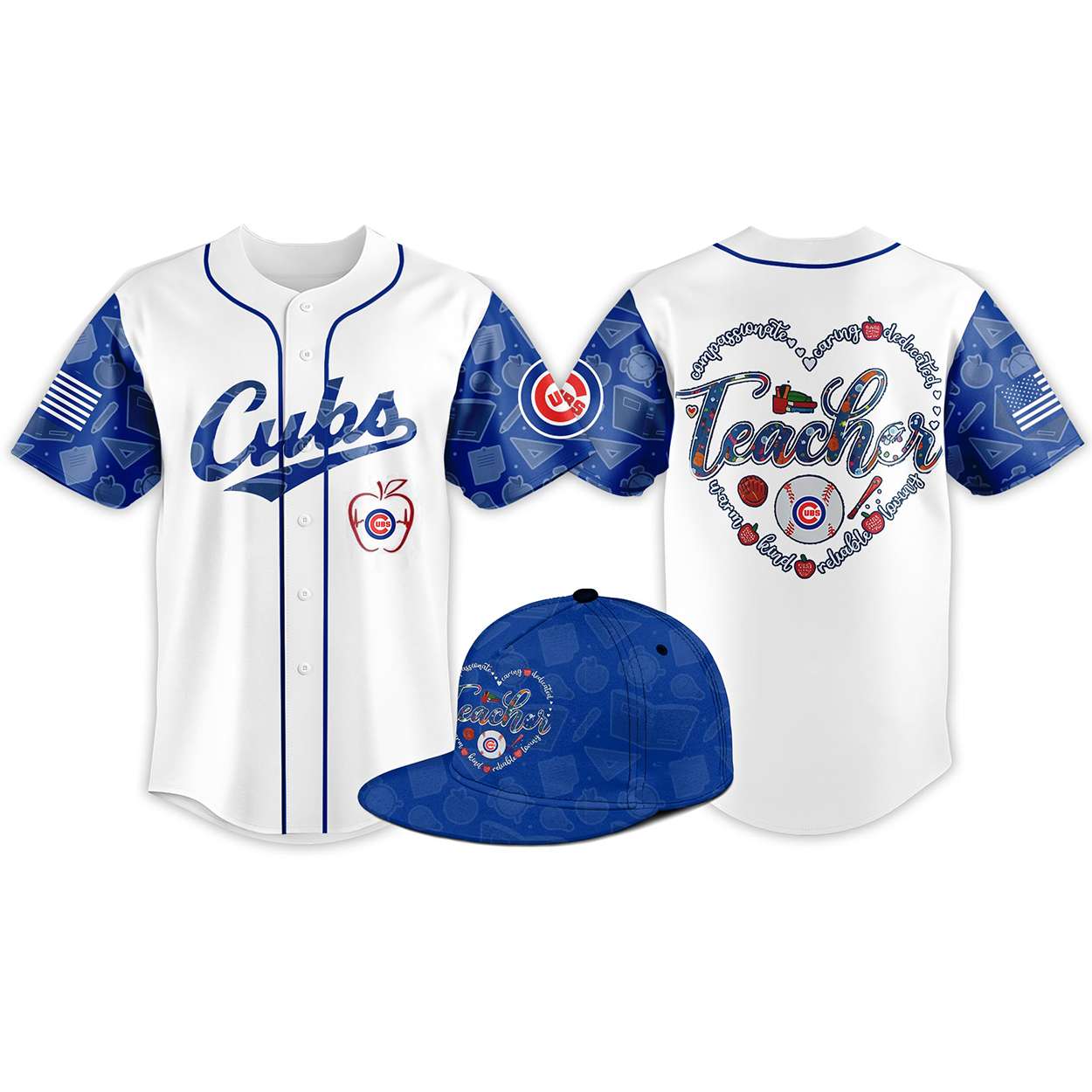 2026 Cubs Teacher Appreciation Night Baseball Jersey 2026 Cubs Teacher Appreciation Night Baseball Jersey