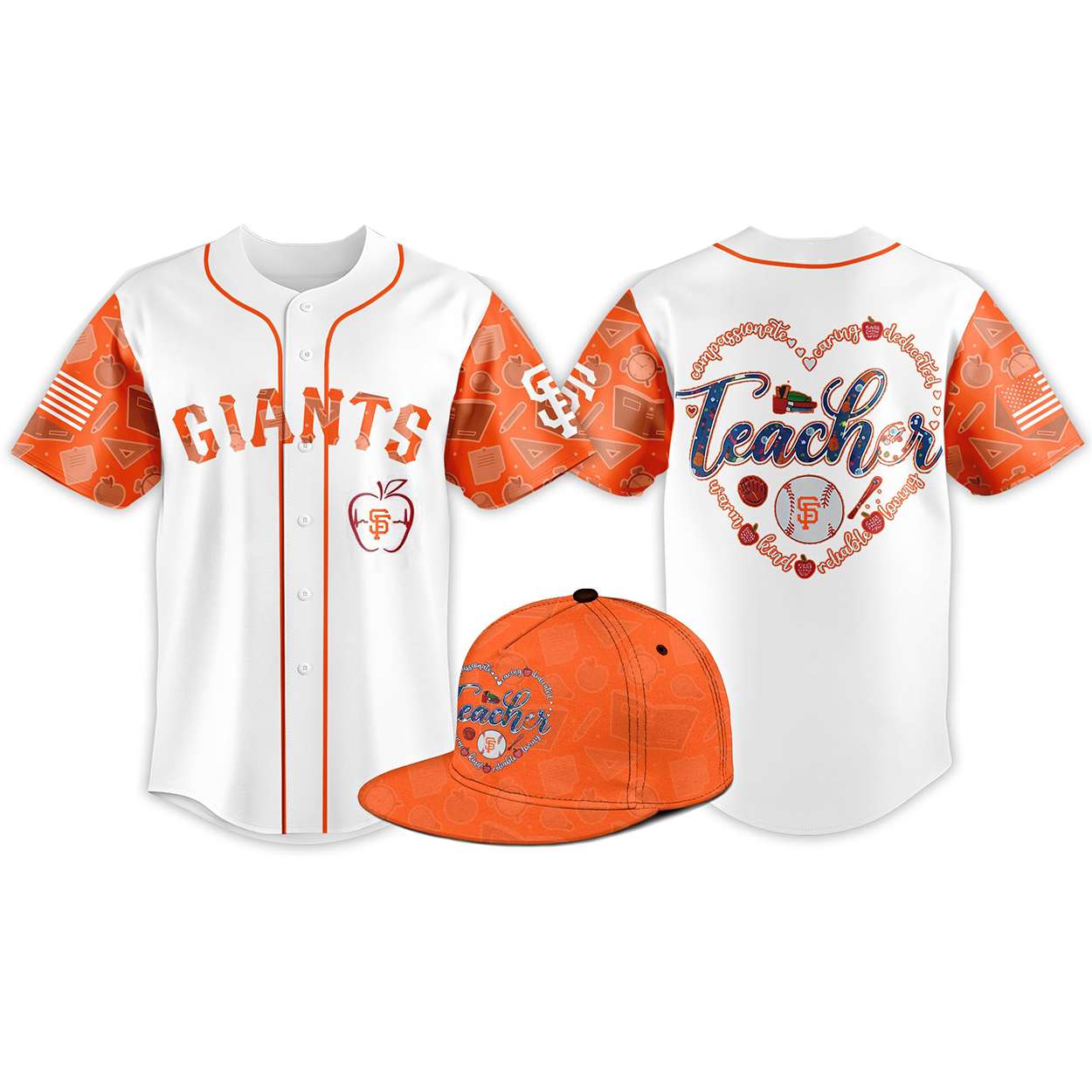2026 Giants Teacher Appreciation Night Baseball Jersey 2026 Giants Teacher Appreciation Night Baseball Jersey