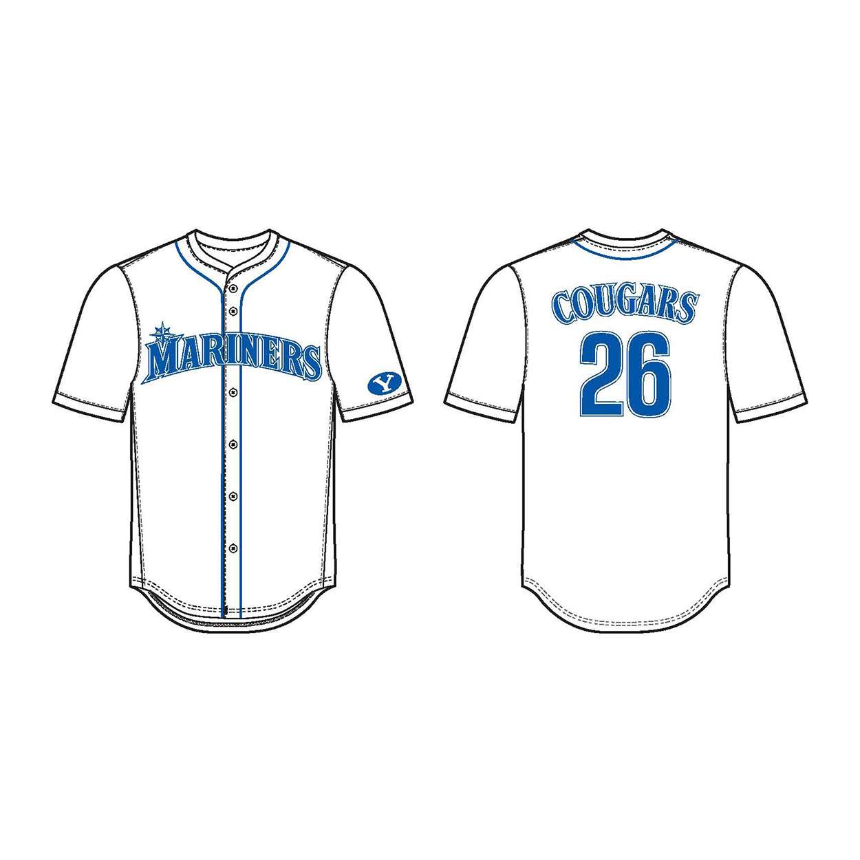 2026 Mariners BYU Night Jersey Giveaway 2026 Mariners BYU Night Jersey Giveaway