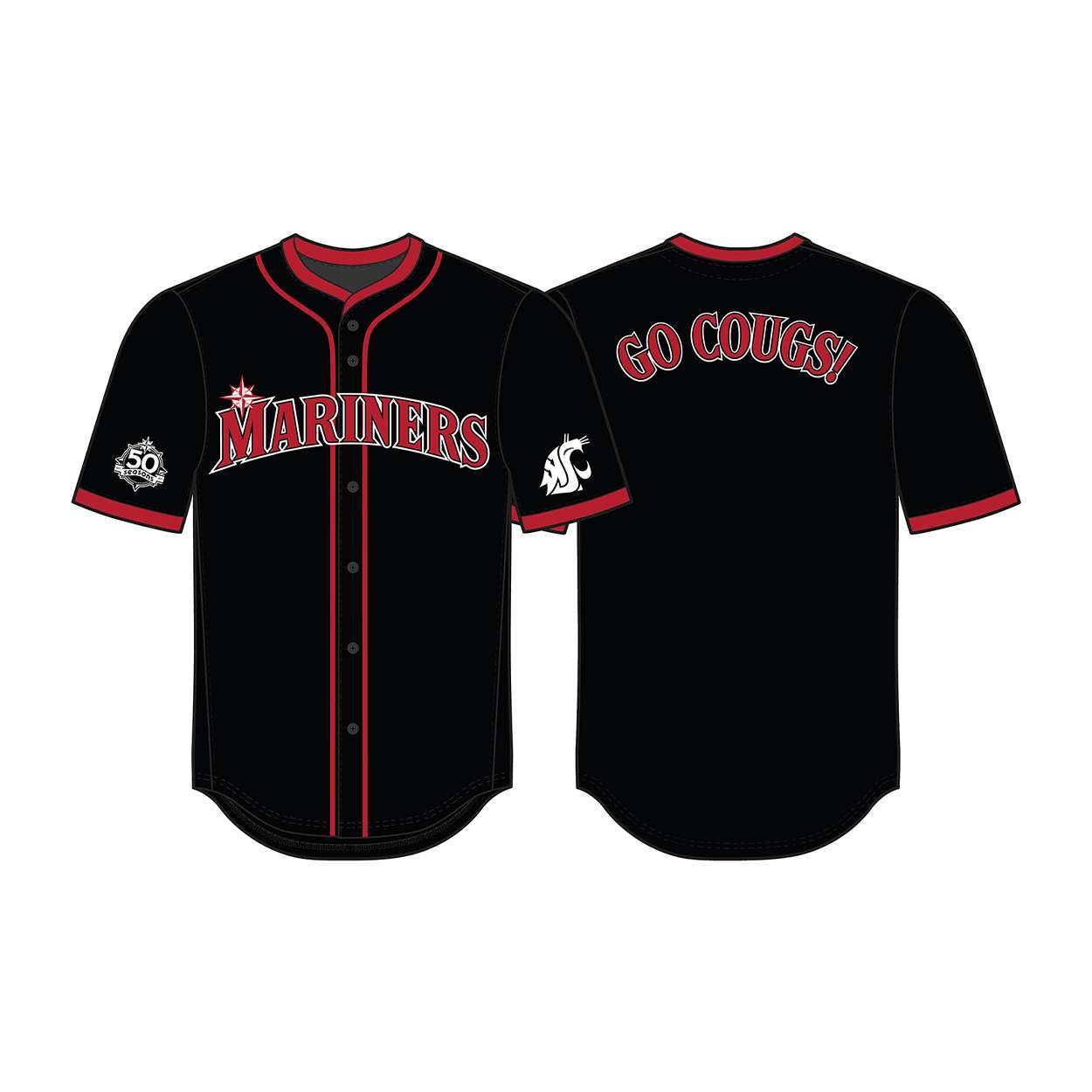 2026 Mariners WSU Cougs Night Jersey Giveaway 2026 Mariners WSU Cougs Night Jersey Giveaway