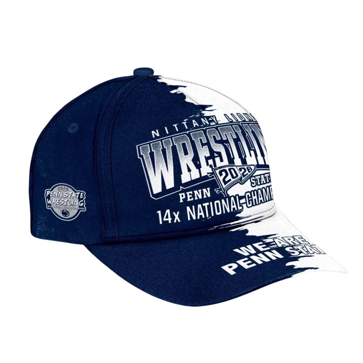 2026 Nittany Lions Wrestling 14x National Champions Classic Cap 2026 Nittany Lions Wrestling 14x National Champions Classic Cap