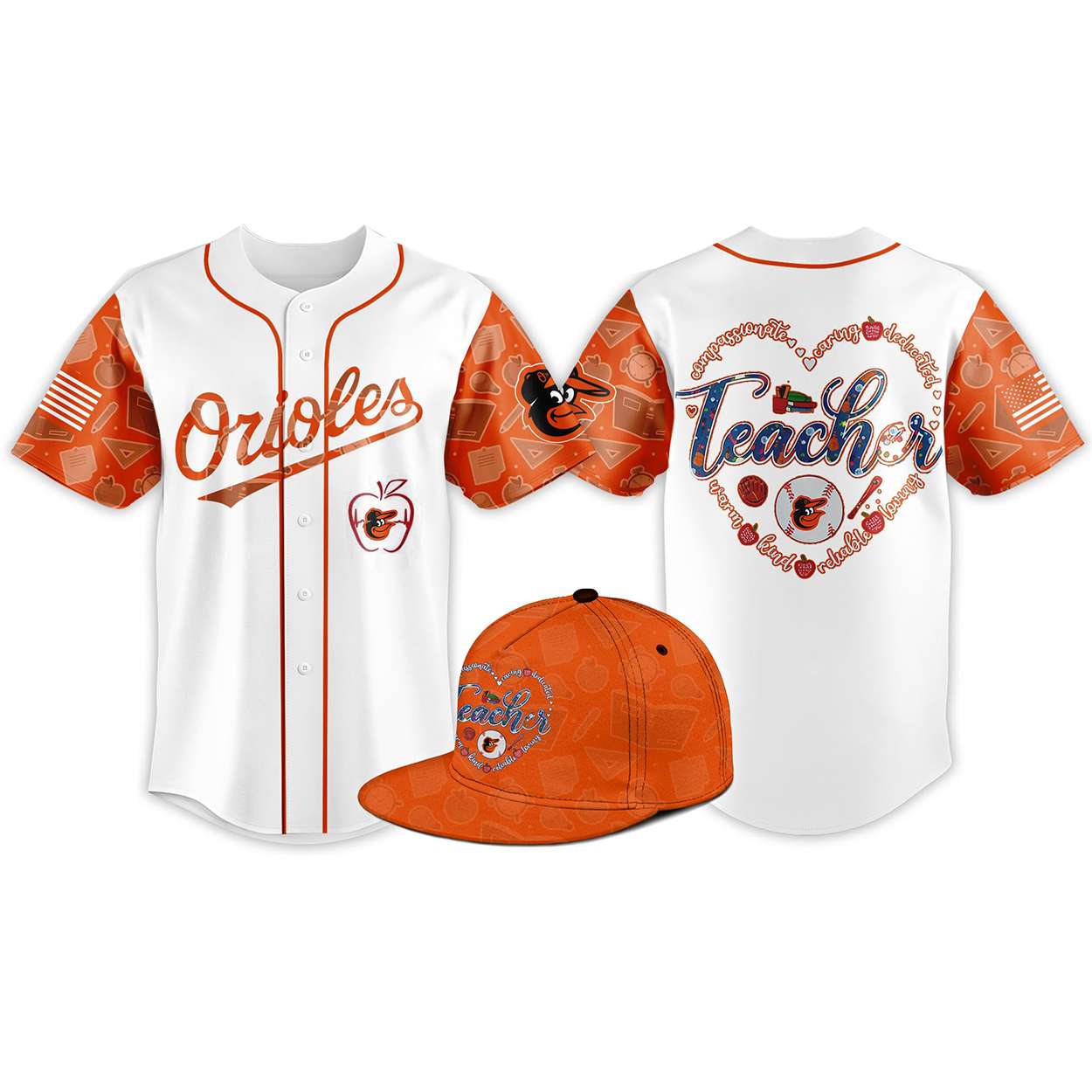 2026 Orioles Teacher Appreciation Night Baseball Jersey 2026 Orioles Teacher Appreciation Night Baseball Jersey