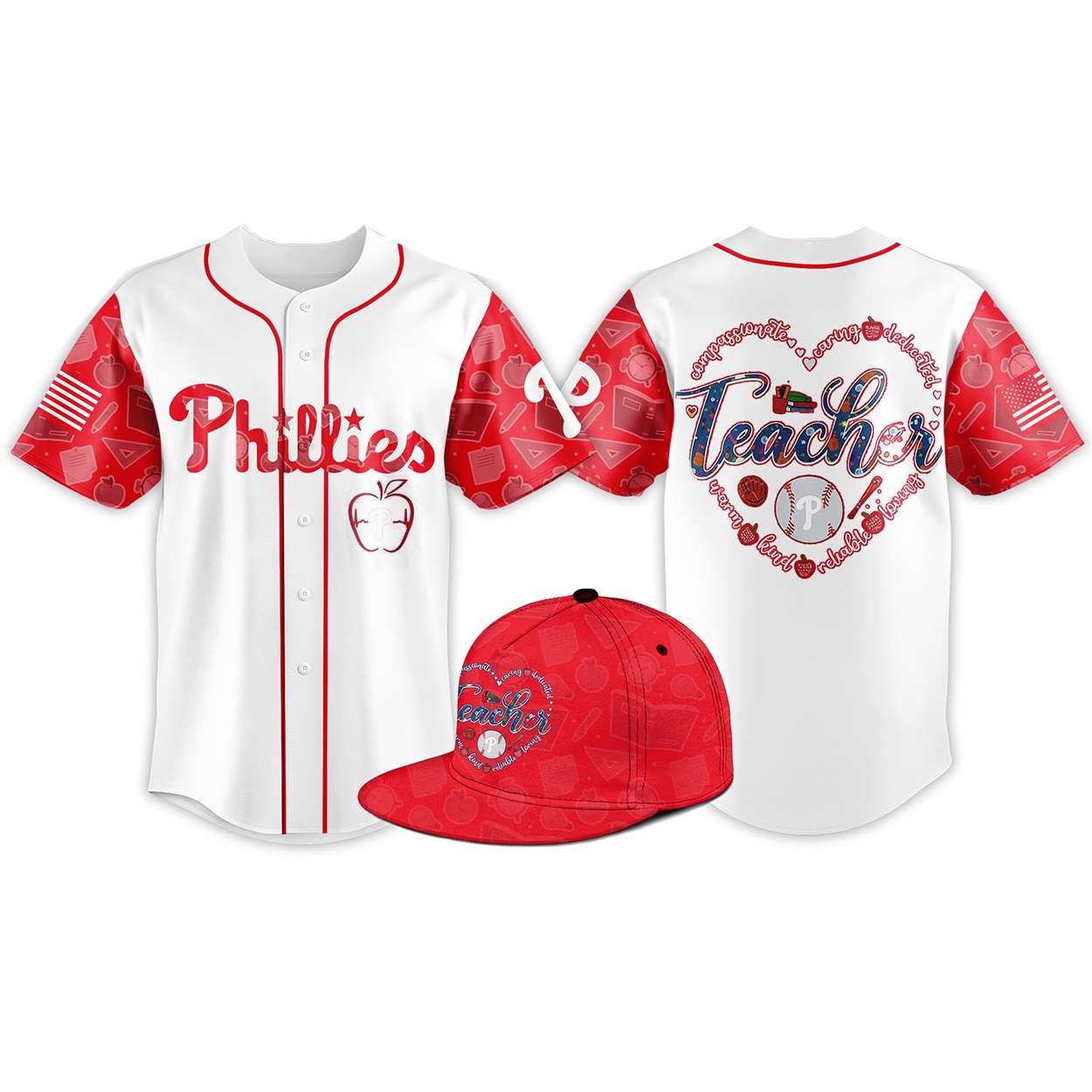 2026 Phillies Teacher Appreciation Night Baseball Jersey 2026 Phillies Teacher Appreciation Night Baseball Jersey