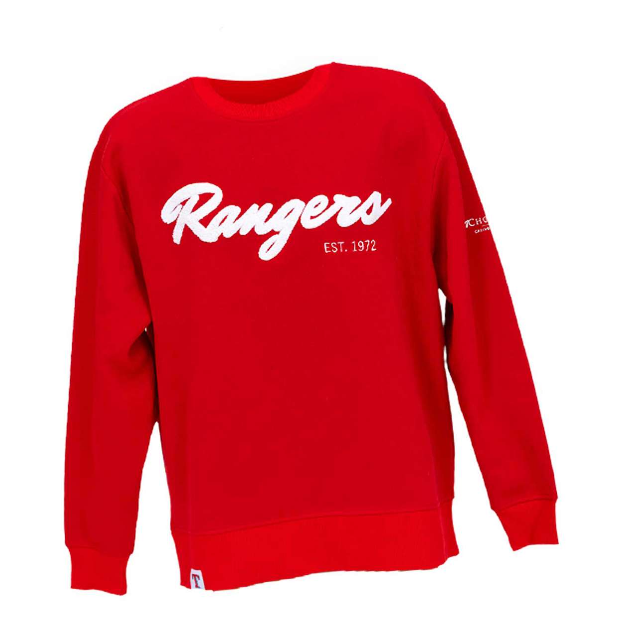 2026 Rangers Chenille Crewneck Giveaway 2026 Rangers Chenille Crewneck Giveaway