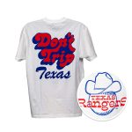 2026 Rangers Free And Easy Don't Trip T-Shirt Giveaway