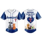 2026 Rangers Love Your Pet Day Jersey