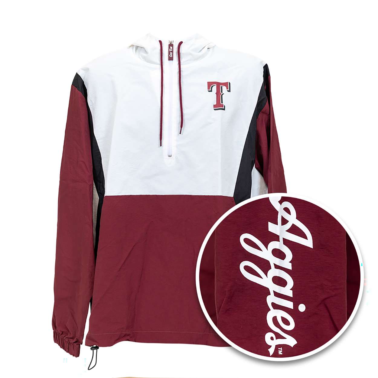 2026 Rangers Texas AM Windbreaker Giveaway 2026 Rangers Texas AM Windbreaker Giveaway