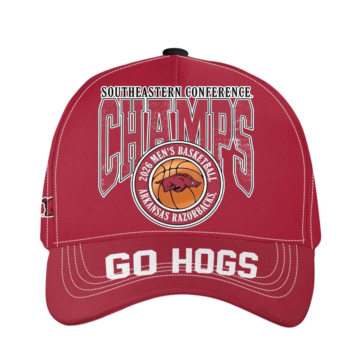 2026 Razorbacks SEC Mens Basketball Tournament Champions Classic Cap 2026 Razorbacks SEC Mens Basketball Tournament Champions Classic Cap