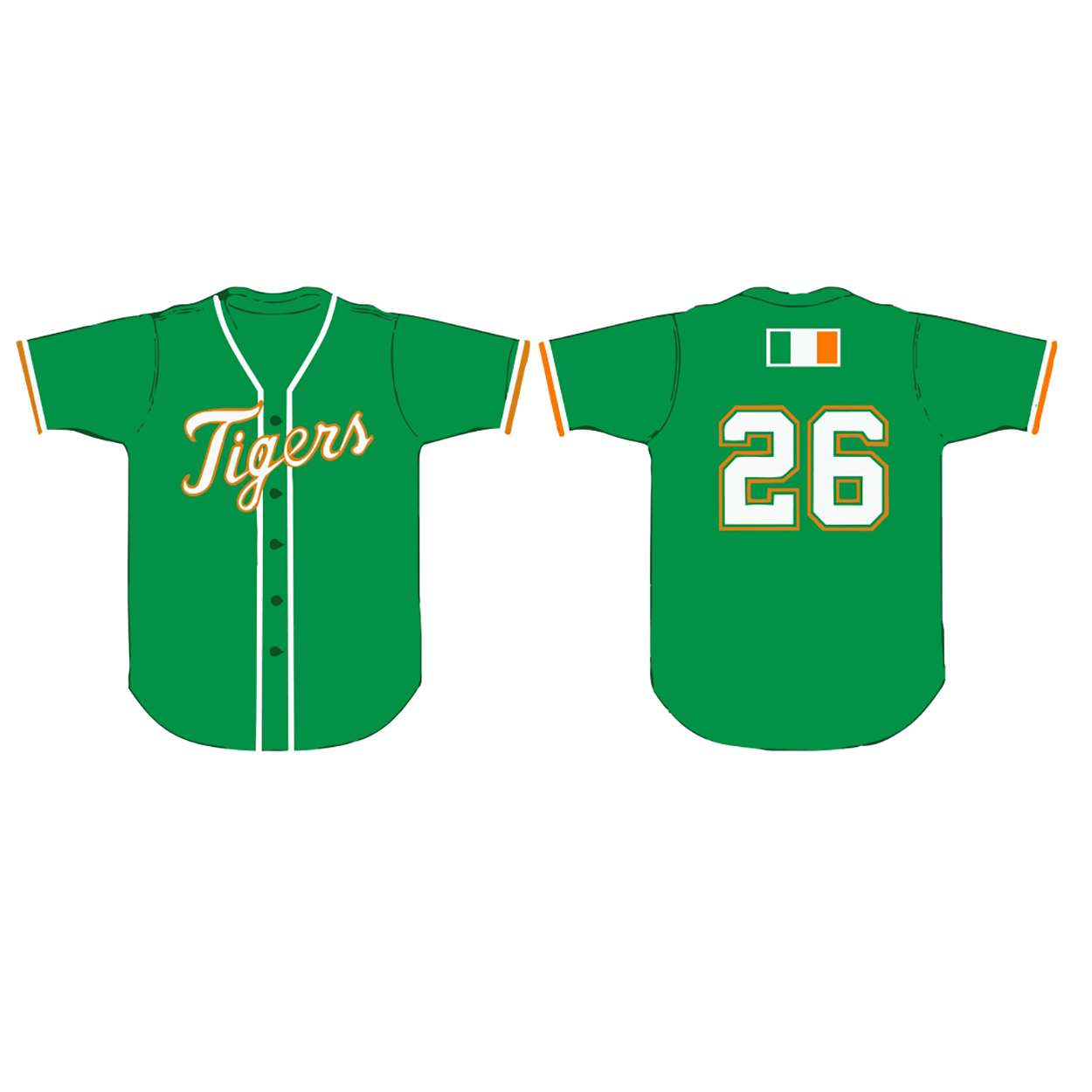 2026 Tigers Irish Heritage Jersey Giveaway 2026 Tigers Irish Heritage Jersey Giveaway