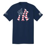 2026 Yankees Military Appreciation Night Red White And Blue T-shirt Giveaway