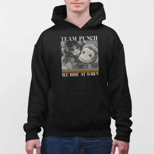 Team Punch Monkey We Ride At Dawn T shirt 5
