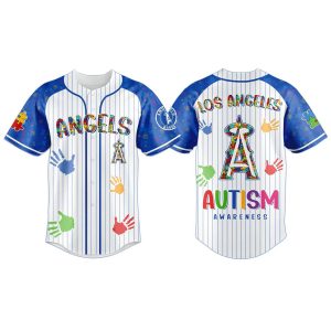 Angels Autism Awareness 2026 Jersey