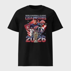 USA Baseball World Baseball Classic Champions 2026 T shirt 1