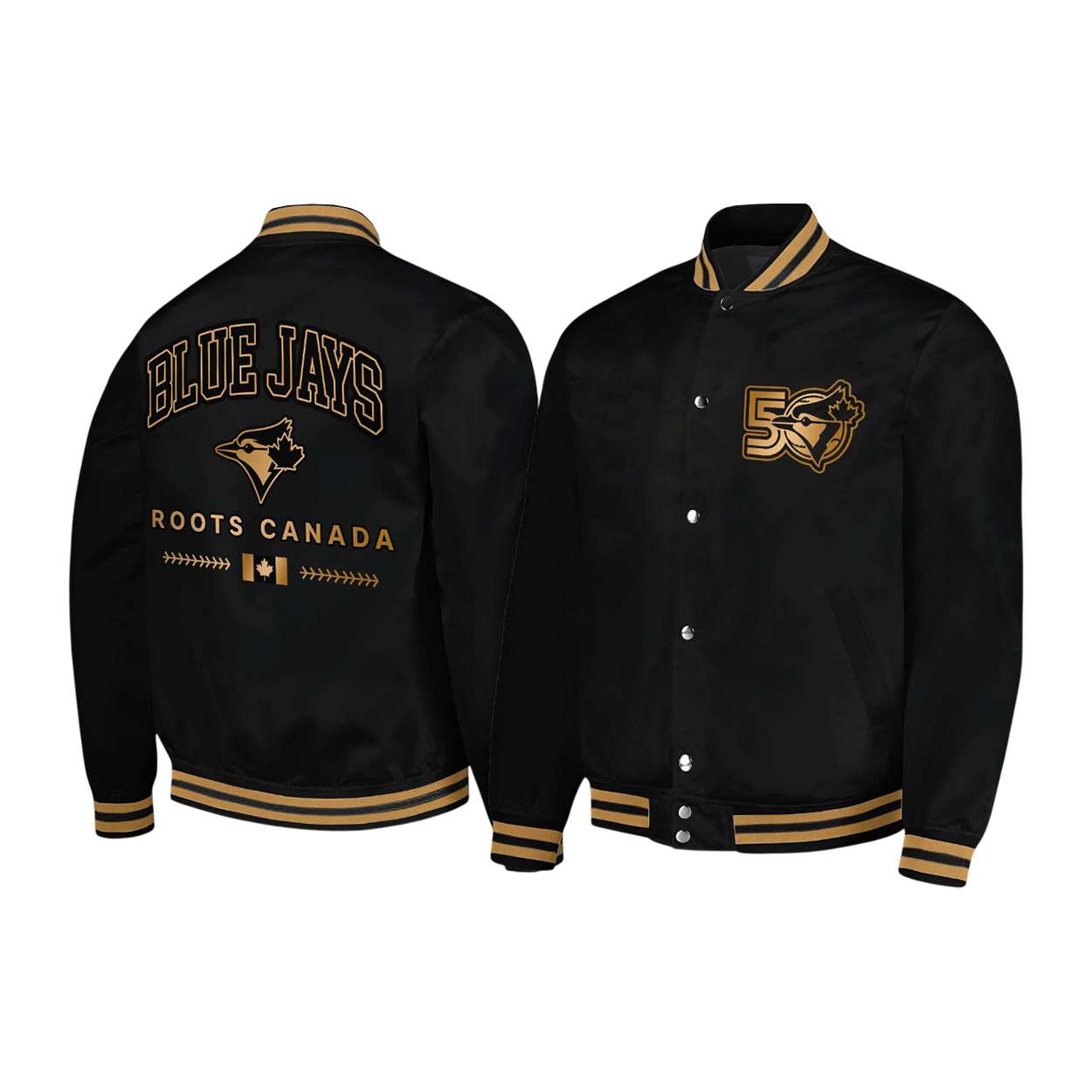 Blue Jays 50th Season Baseball Jacket Blue Jays 50th Season Baseball Jacket