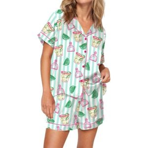 Spicy Margarita Satin Pajama Set