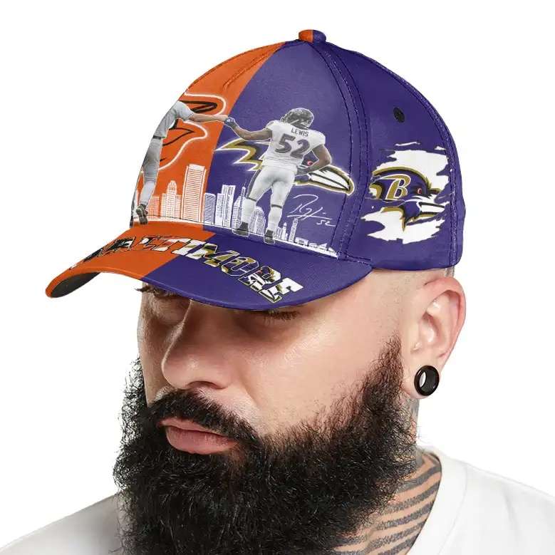 Cal Ripken Jr Orioles x Ray Lewis Ravens Legends Classic Cap Cal Ripken Jr Orioles x Ray Lewis Ravens Legends Classic Cap