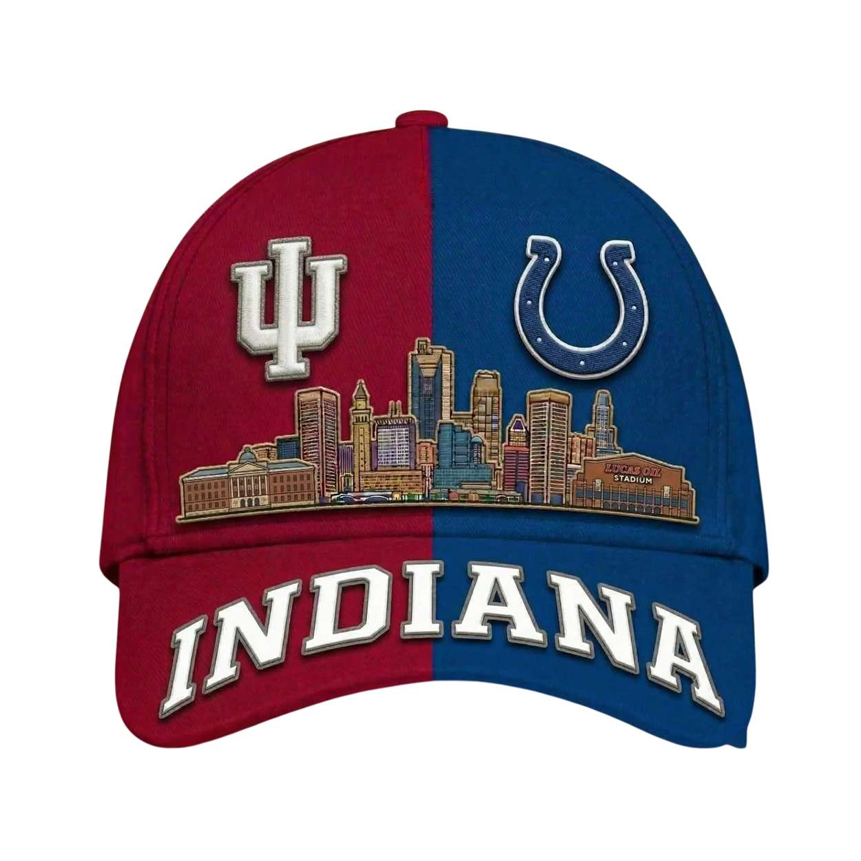 Colts x Hoosiers Stadium Skyline Classic Cap Colts x Hoosiers Stadium Skyline Classic Cap