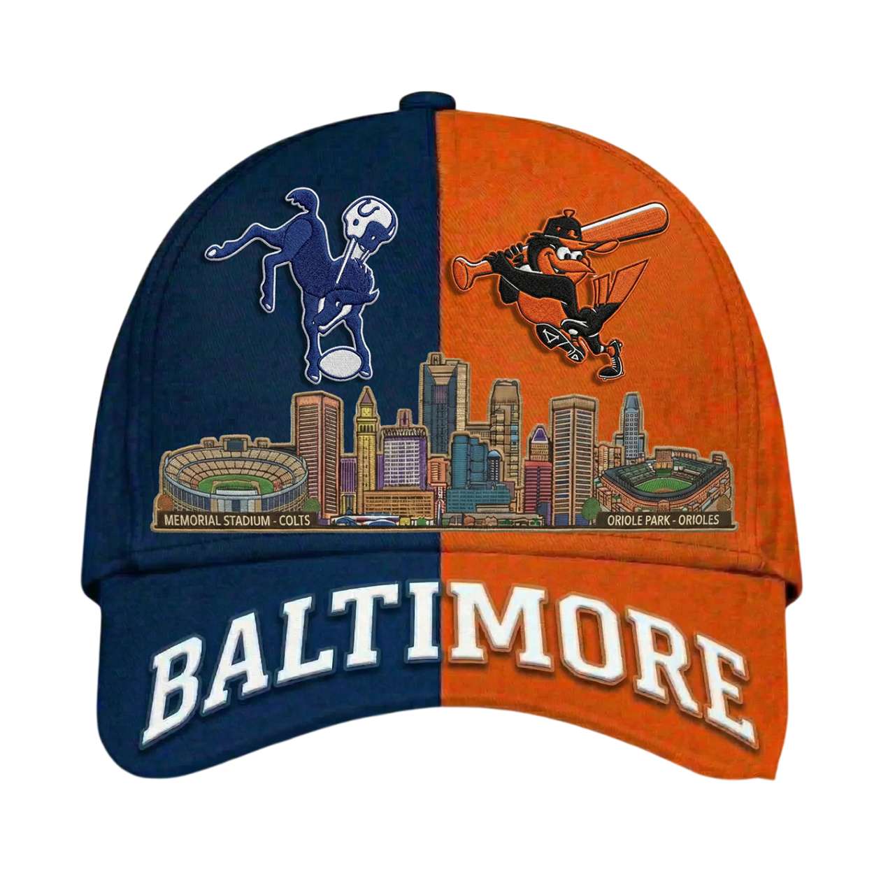 Colts x Orioles Skyline Stadium Classic Cap Colts x Orioles Skyline Stadium Classic Cap