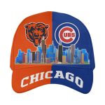 Cubs x Bears Chicago Pride Skyline Classic Cap