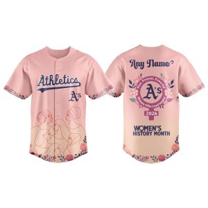 2026 Athletics Womens History Month Jersey