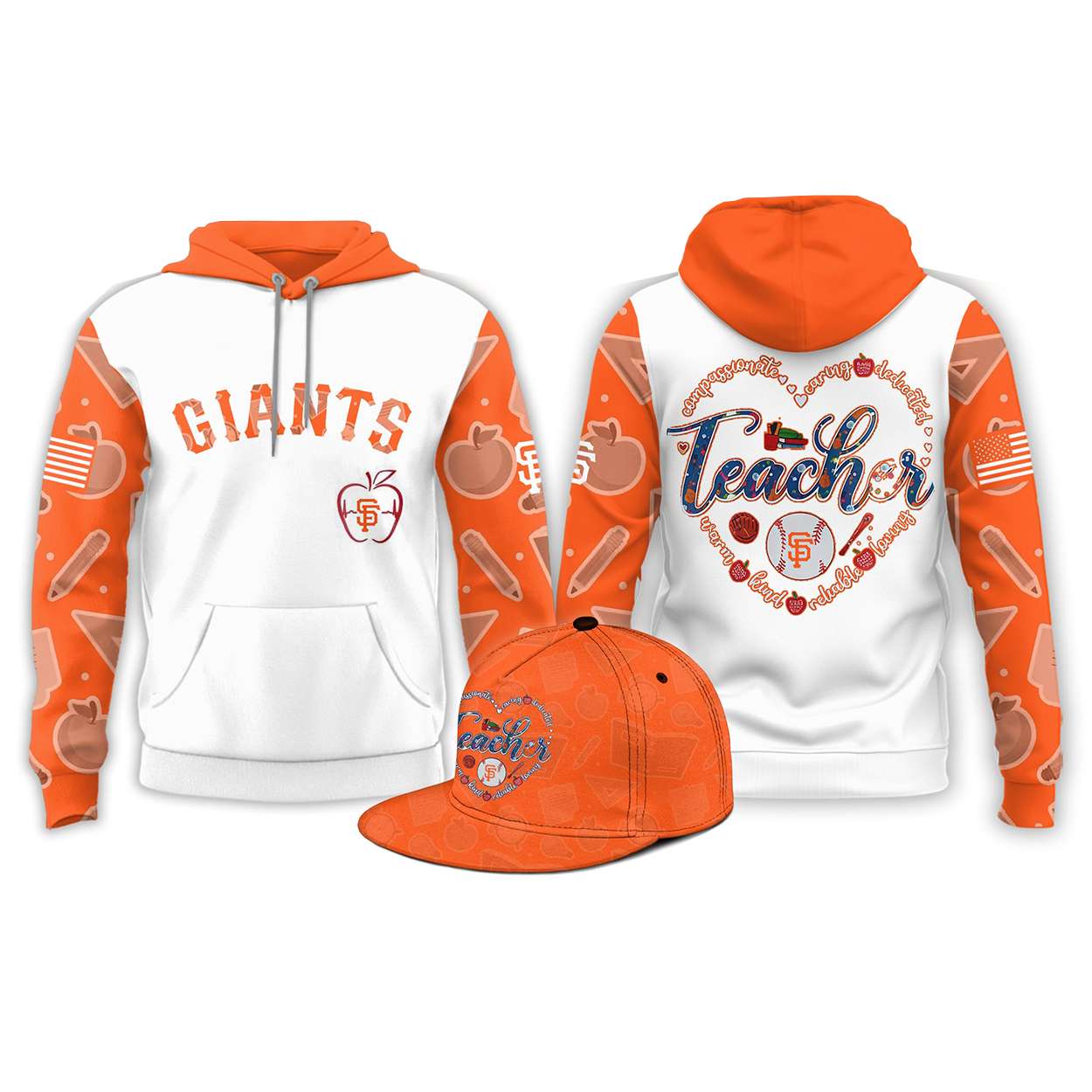 Giants Teacher Appreciation Night 2026 Hoodie Giants Teacher Appreciation Night 2026 Hoodie