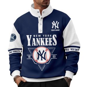 Personalized Giants 1883 Unisex Western Style Sweater With Buckles 3 Personalized Yankees 1903 Unisex Western Style Sweater With Buckles1