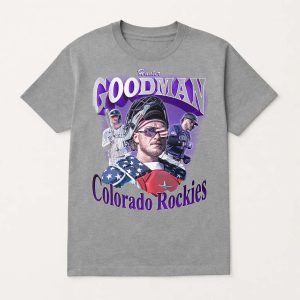 2026 Rockies Hunter Goodman T shirt Giveaway 1