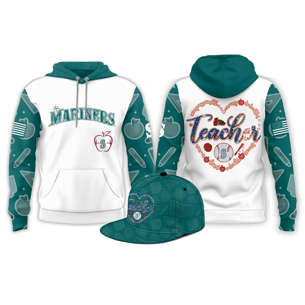 Mariners Teacher Appreciation Night 2026 Hoodie Mariners Teacher Appreciation Night 2026 Hoodie